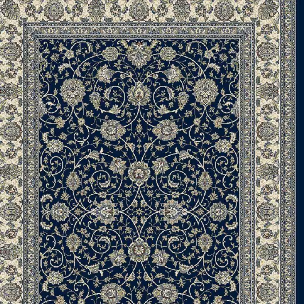 Ancient Garden Navy 2 Ft. X 4 Ft. Indoor Area Rug