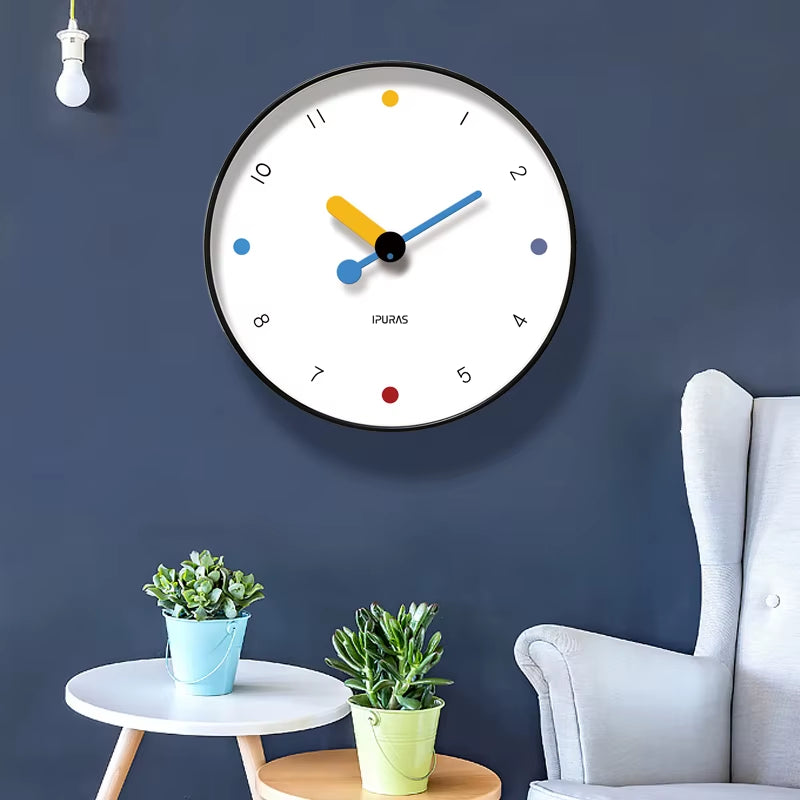 Wall Clock Clocks for Home Living Room Decor Large Wall Clock Modern Design Hanging Watch Mute Clock Operated Silent Clock