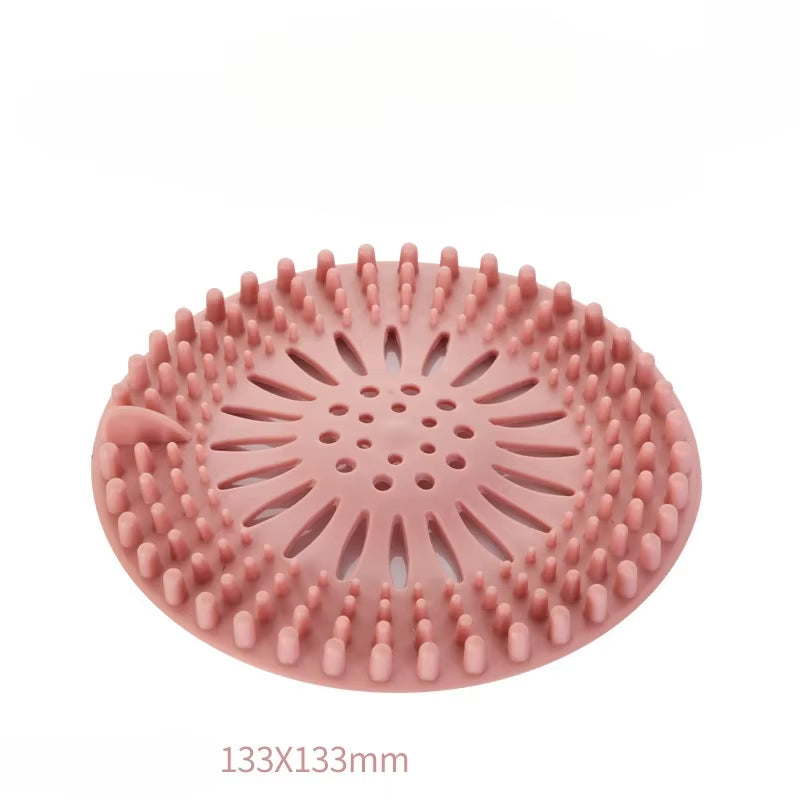 Sink Strainer Bathroom Sewer Filter Floor Drain Drain Hair Catcher Bath Shower Stopper Plug anti Blocking Bathroom Products