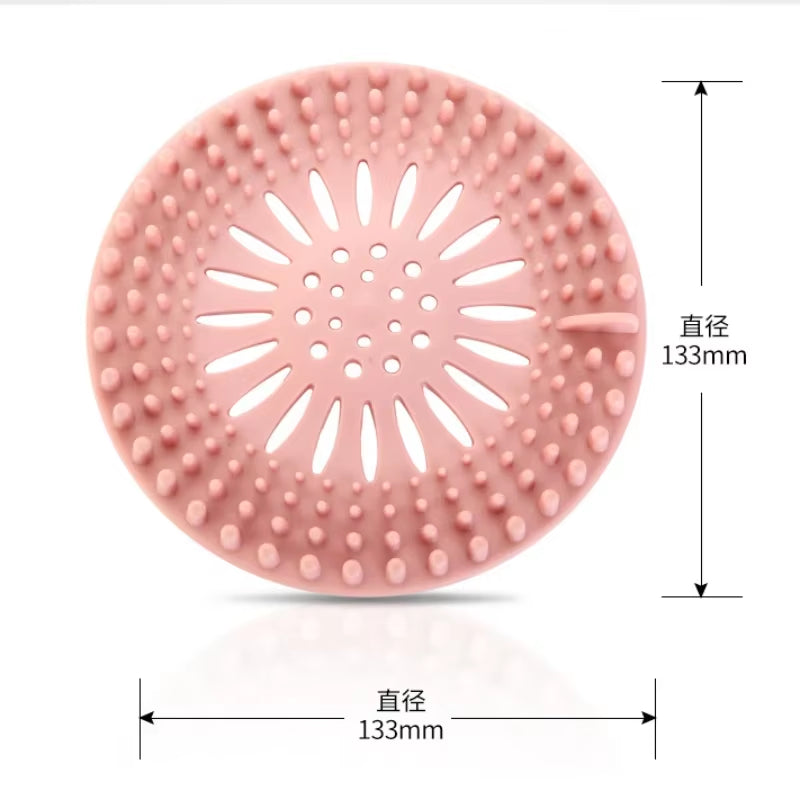 Sink Strainer Bathroom Sewer Filter Floor Drain Drain Hair Catcher Bath Shower Stopper Plug anti Blocking Bathroom Products