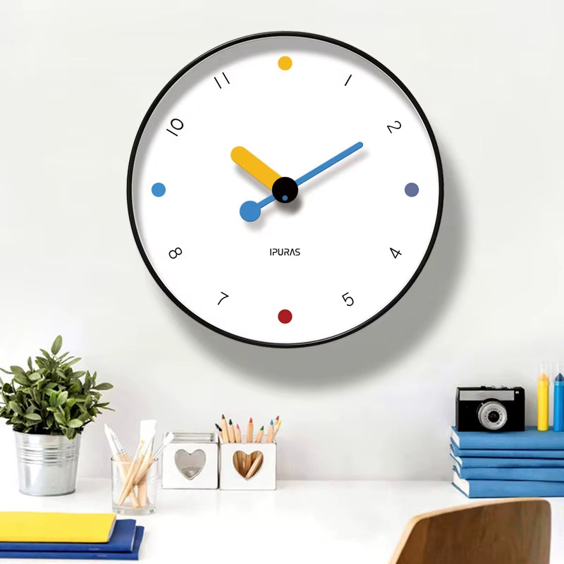 Wall Clock Clocks for Home Living Room Decor Large Wall Clock Modern Design Hanging Watch Mute Clock Operated Silent Clock