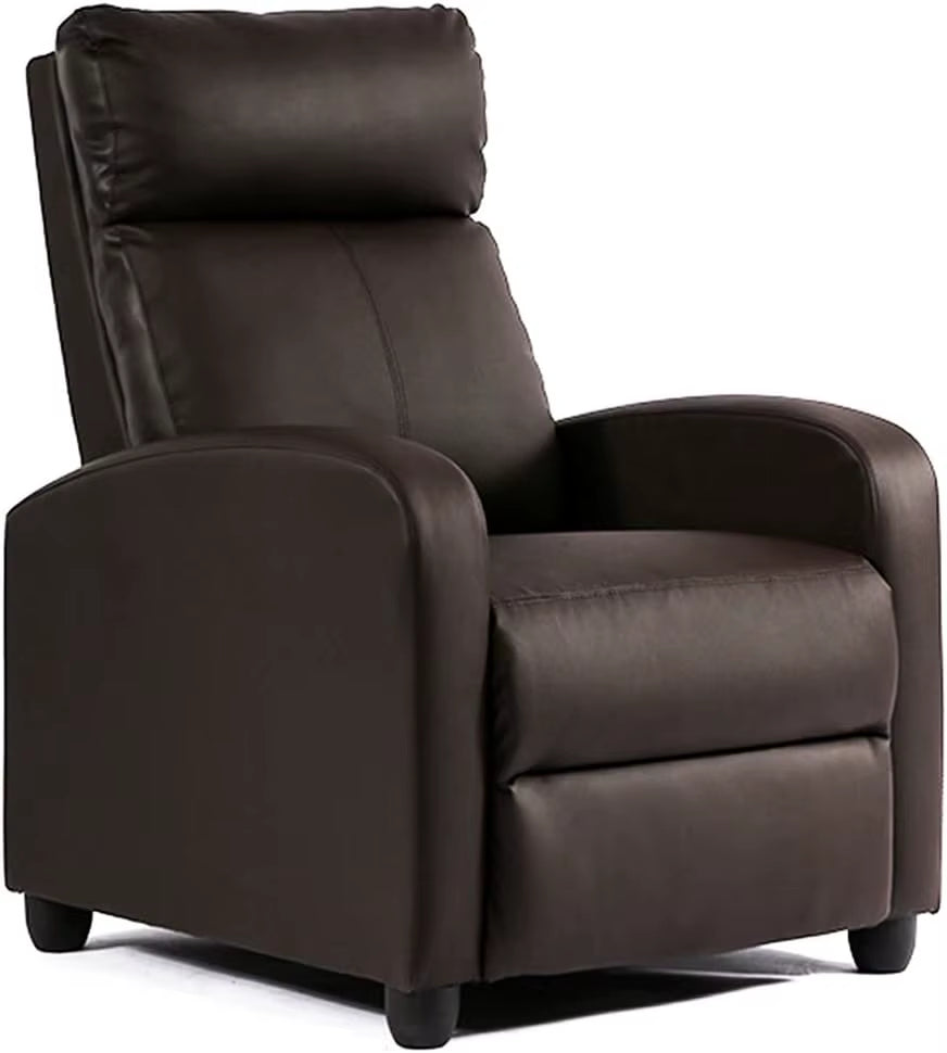 Recliner Chair for Living Room Home Theater Seating Single Reclining Sofa Lounge with Padded Seat Backrest