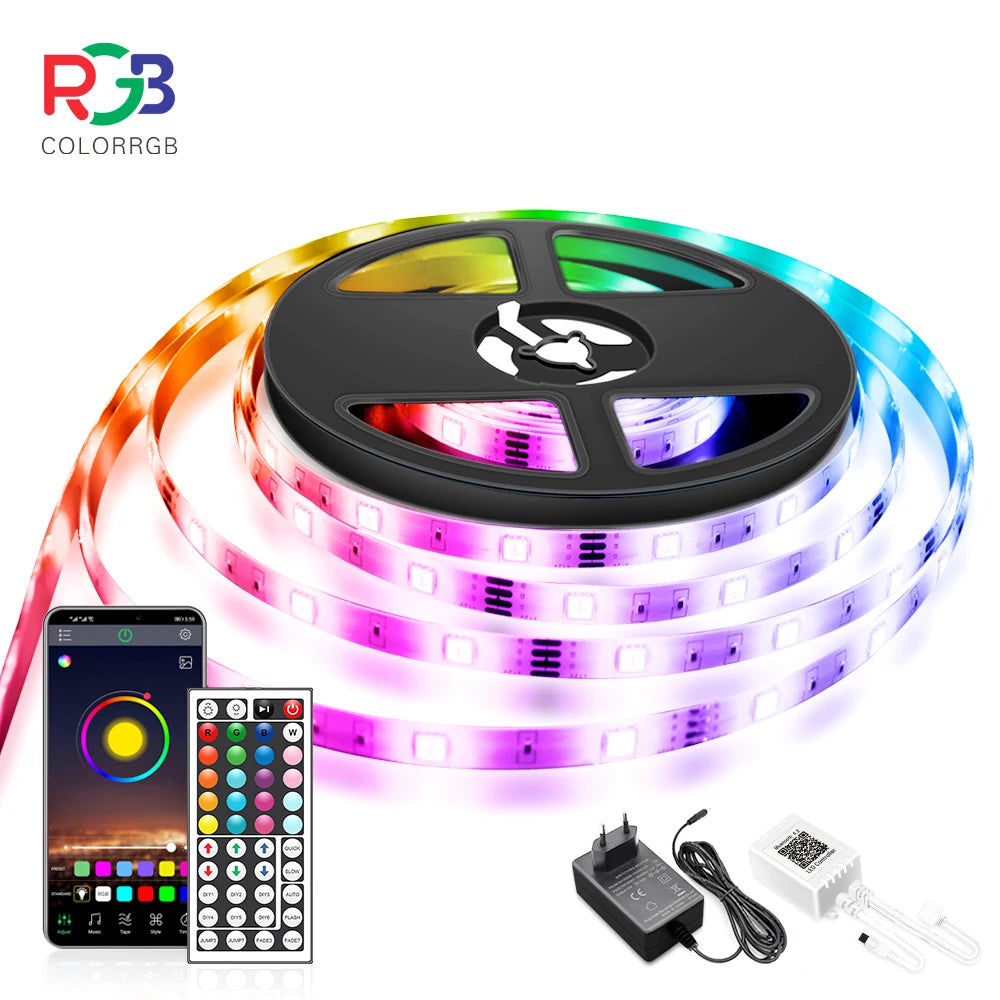 LED 5050 RGB Strip Light APP Control Color Flexible Ribbon Luces Led Light Strip RGB Led Light Strip