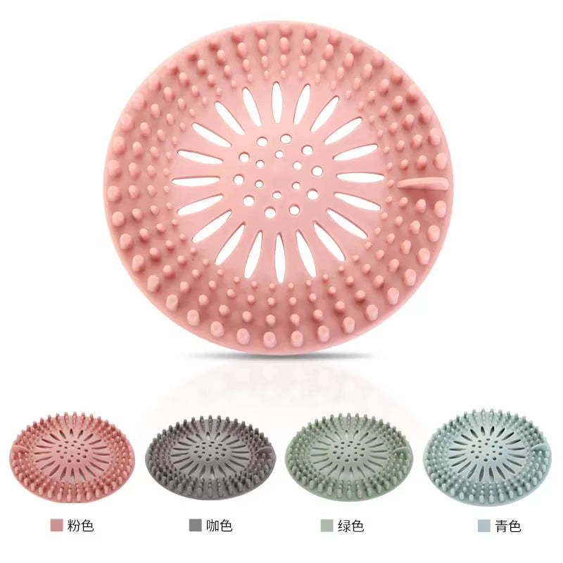 Sink Strainer Bathroom Sewer Filter Floor Drain Drain Hair Catcher Bath Shower Stopper Plug anti Blocking Bathroom Products